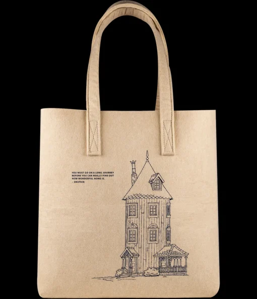 Muumi tote bag Muumitalo 40x40cm