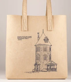 Muumi tote bag Muumitalo 40x40cm