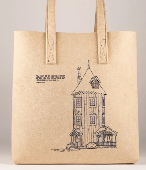 Muumi tote bag Muumitalo 40x40cm