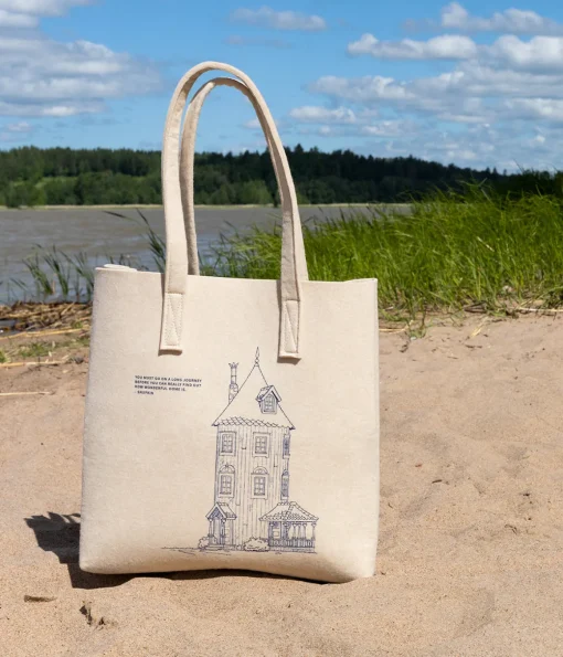 Muumi tote bag Muumitalo 40x40cm